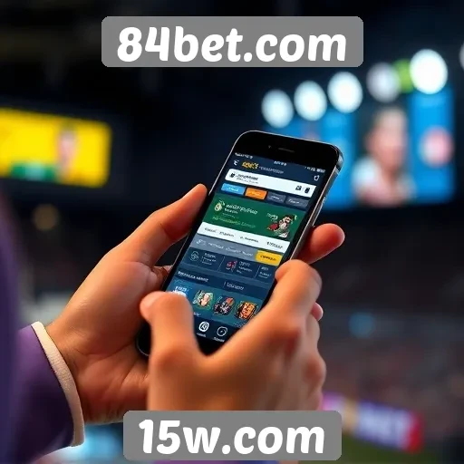 Experiência do usuário no 84bet em dispositivos móveis